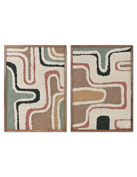 CUADRO ALGODON ACACIA 75X3X105 MODERNO 2 SURT.