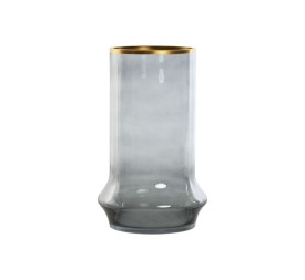 PORTAVELA CRISTAL 21X21X35 TRANSPARENTE