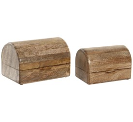 CAJA SET 2 MANGO 22X15X15 REDONDEADO NATURAL