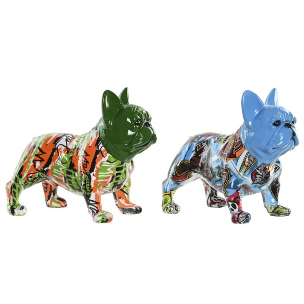 FIGURA RESINA 12X25X21 BULLDOG 2 SURT.