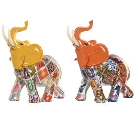 FIGURA RESINA 16X7X17 ELEFANTE 2 SURT.