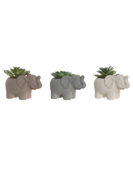 FIGURA CEMENTO PVC 12X7X11 ELEFANTE CACTUS 3 SURT. FIGURA CEMENTO PVC 12X7X11 ELEFANTE CACTUS 3 SURT.