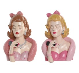 FIGURA RESINA 21,5X17,5X29 CHICA 2 SURT.