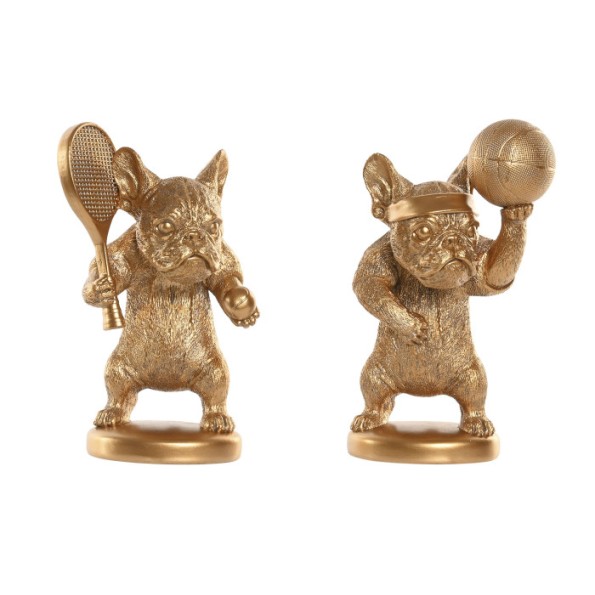 FIGURA RESINA 16,5X13X27 BULLDOG 2 SURT.