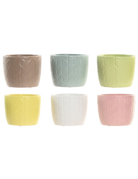 MACETA DOLOMITE 12X12X10 ESPIGA 6 SURT.