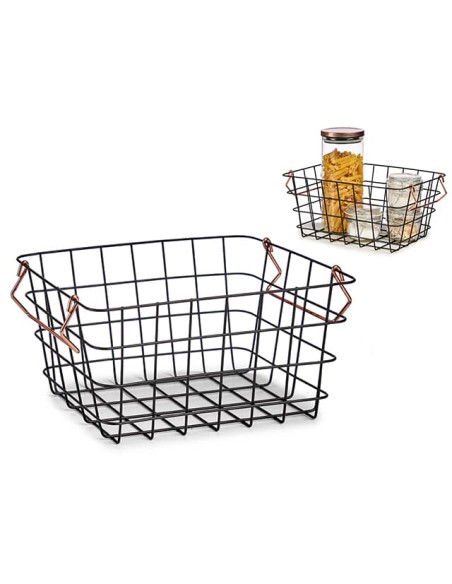 CESTA ASA COBRE NEGRA GR CESTA ASA COBRE NEGRA GR