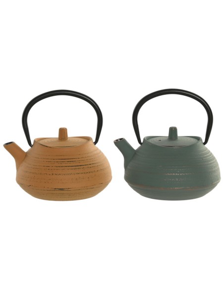 TETERA HIERRO COLADO INOX 13X11X13,5 400ML 2 SURT.