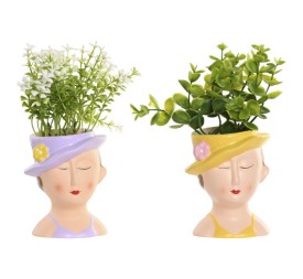 PLANTA PE CERAMICA 9X8,5X19 2 SURT.