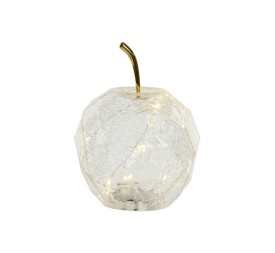 DECORACION LUMINOSA CRISTAL LED 12X12X17 MANZANA
