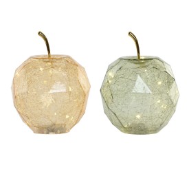 DECORACION LUMINOSA CRISTAL 14X14X19 MANZANA 2 SUR