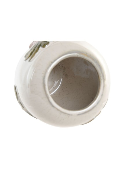 JARRON CERAMICA 16X16X24 PALMERAS PINTADO MANO JARRON CERAMICA 16X16X24 PALMERAS PINTADO MANO