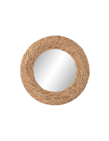 ESPEJO JACINTO DE AGUA 80X6X80 NATURAL