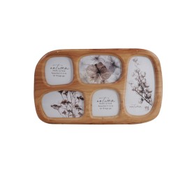 MARCO MULTIFOTO MDF 42,5X2X25 11x20.5 MARRON