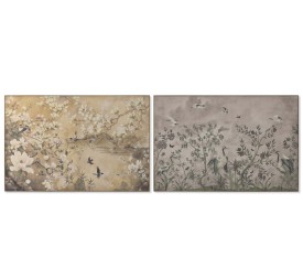 CUADRO LINO ABETO 120X3X80 FLORES CEREZO 2 SURT.