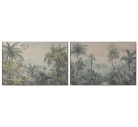 CUADRO LINO ABETO 120X3X80 PALMERAS 2 SURT.