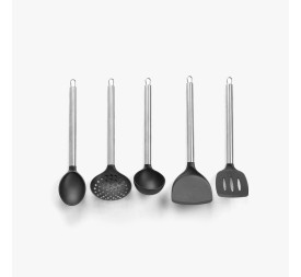 SET 5 UTENSILIOS COCINA PBT ACERO