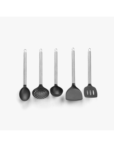 SET 5 UTENSILIOS COCINA PBT ACERO SET 5 UTENSILIOS COCINA PBT ACERO