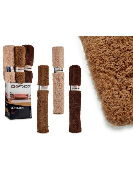 ALFOMBRA PELO 133X195 COLORES TIERRA SURT 3