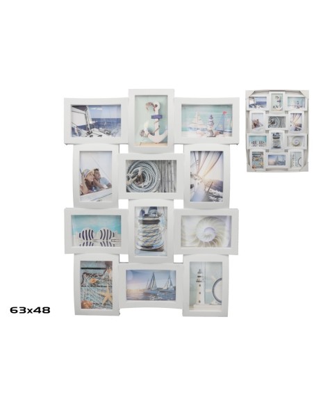 PORTAFOTOS MULTIPLE 12 FOTOS 63X48 CM PORTAFOTOS MULTIPLE 12 FOTOS 63X48 CM