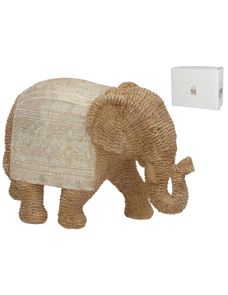 FIGURA ELEFANTE SANSA 25X10X19 CM RESINA FIGURA ELEFANTE SANSA 25X10X19 CM RESINA