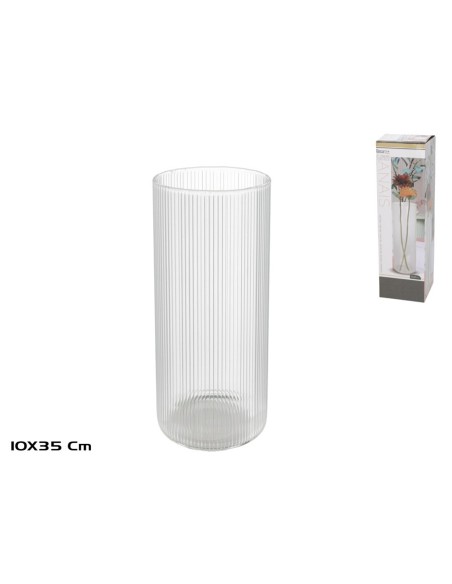 FLORERO TUBO ROCK 10X35