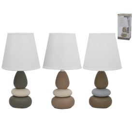 LAMPARA CERAMICA AFRY 33CM 3 SURT.