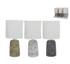 LAMPARA CERAMICA MARMOLYH 2 31,5CM 3 SURT.