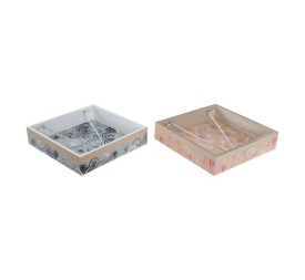 SERVILLETERO MDF METAL 18X18X4 2 SURTIDO