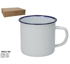 MUG ESMALTADA CLASIC 360 ML