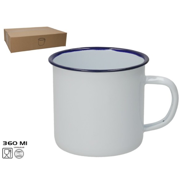 MUG ESMALTADA CLASIC 360 ML XXX