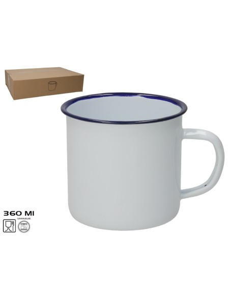 MUG ESMALTADA CLASIC 360 ML XXX