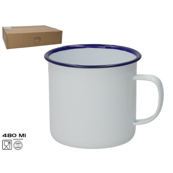 MUG ESMALTADA CLASIC 480 ML XXX