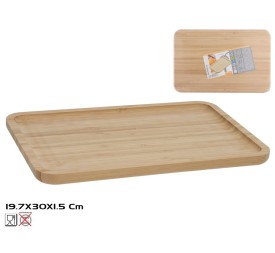 BANDEJA BAMBU NATURE 30X19,7X1,5CM