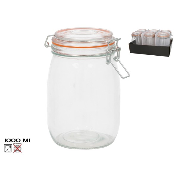 TARRO HERMETICO CLASS 1000ML