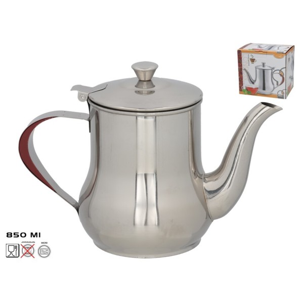 TETERA SERVICIO LONDON 900ML ACERO INOX.