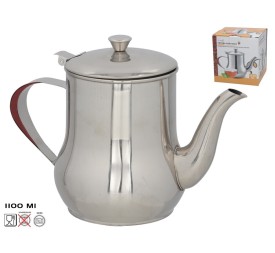 TETERA SERVICIO LONDON 1200ML  ACERO INOX.