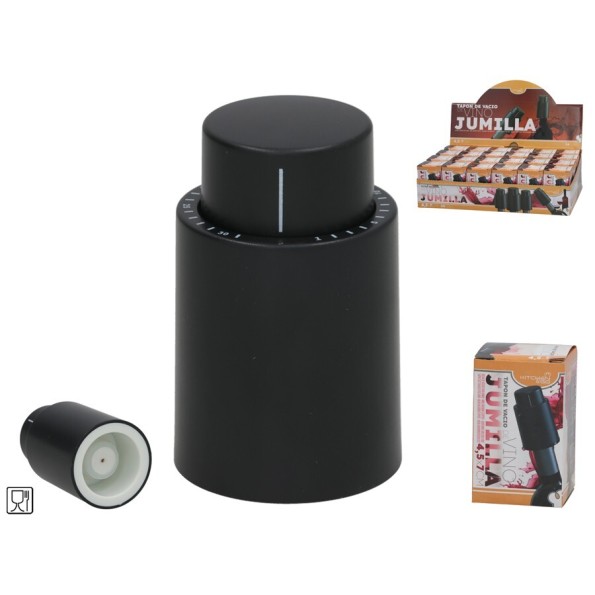 TAPON DE VACIO VINO JUMILLA 4.5X7CM