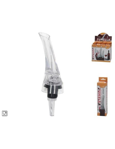 AIREADOR VINO JUMILLA 6.5X4.5X15CM AIREADOR VINO JUMILLA 6.5X4.5X15CM