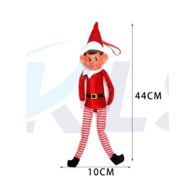 MUÑECO ELFO DECORATIVO NAVIDEÑO 45CM