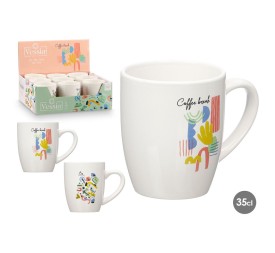 TAZA PORCELANA COFFEE BREAK SURT 2 350ML
