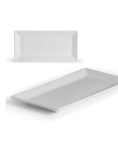 BANDEJA RECTANGULAR PORCELANA DIA 34,5CM BANDEJA RECTANGULAR PORCELANA DIA 34,5CM