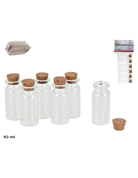 SET BOTES MINI X6 10 ML  - CRISTAL