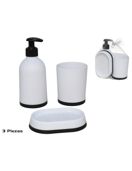 SET DE BAÑO SNOW 3 PCS