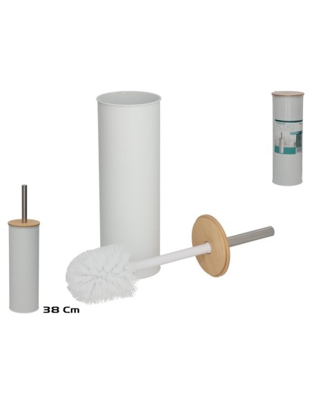 ESCOBILLERO C/MANGO ACERO 9X9X38CM