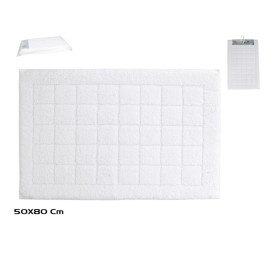 ALFOMBRA BAÑO DOÑA 50X80CM BLANCO