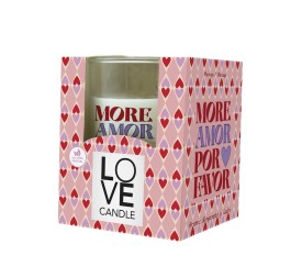 VELA PERF. LOVE CANDLE ROSA