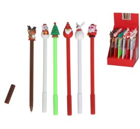 BOLIGRAFO 17CM CON DECORACIONES Y COLORES SURT.