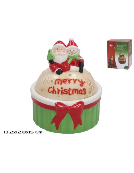 RECIPIENTE XMAS 13,2X12,8X15CM