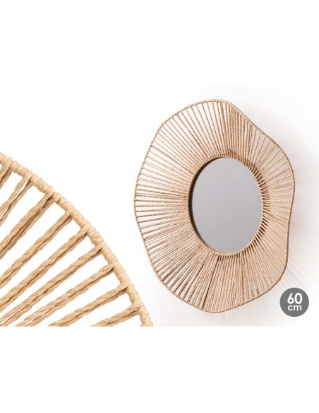 ESPEJO 60CM VUELO ONDAS CUERDA