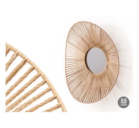 ESPEJO 55CM VUELO OVAL CUERDA